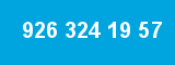 926 324 19 57 926 324 19 57